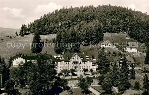 AK / Ansichtskarte Altenau_Harz Kleine Oker mit Gebirgshotel Fliegeraufnahme Altenau Harz