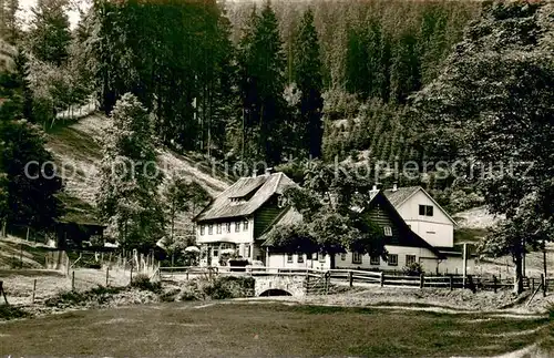 AK / Ansichtskarte St_Andreasberg_Harz Forsthaus Schluft Oberharz St_Andreasberg_Harz