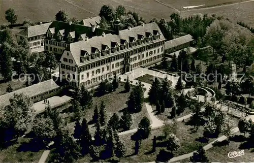 AK / Ansichtskarte Bad_Duerrheim Kuranstalt der Bundesbahn Betriebskrankenkassen Fliegeraufnahme Bad_Duerrheim