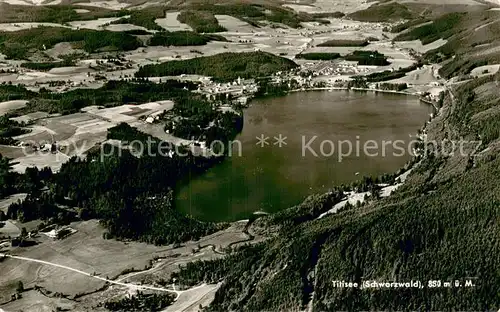 AK / Ansichtskarte Titisee Fliegeraufnahme Titisee