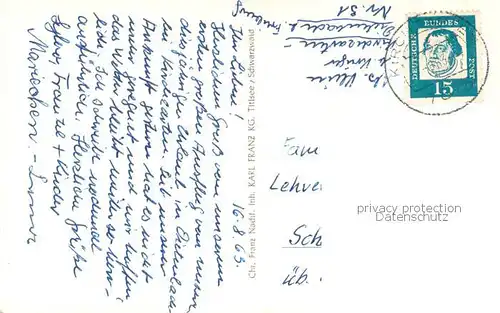 AK / Ansichtskarte Titisee Fliegeraufnahme Titisee