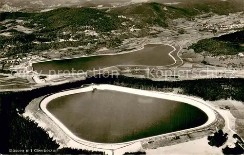 AK / Ansichtskarte Albachtal_Bitburg Stausee mit Oberbecken Fliegeraufnahme Albachtal Bitburg