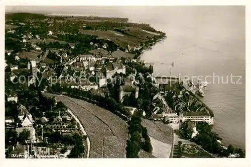 AK / Ansichtskarte Meersburg_Bodensee Fliegeraufnahme Meersburg Bodensee