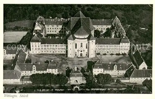 AK / Ansichtskarte Wiblingen Schloss Fliegeraufnahme Wiblingen
