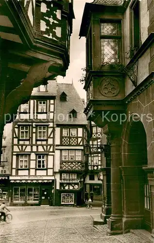 AK / Ansichtskarte Bernkastel Kues Am Ratskeller Bernkastel Kues