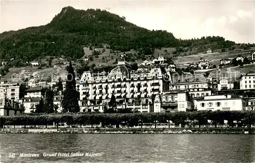 AK / Ansichtskarte Montreux__VD Grand Hotel Suisse Majestic 