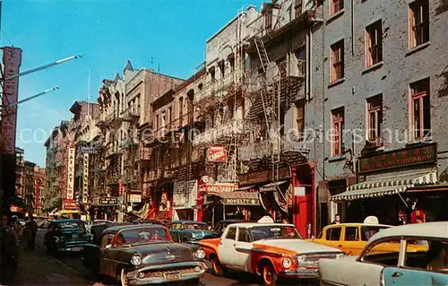 AK / Ansichtskarte Chinatown_New_York_City Doyer Street  