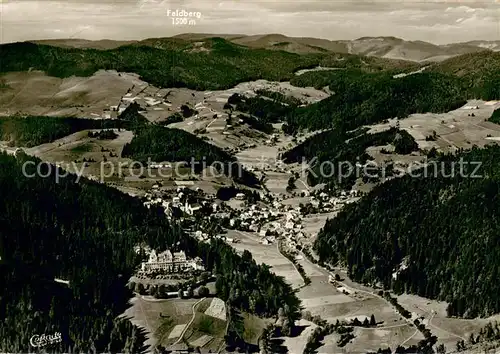 AK / Ansichtskarte Todtmoos Fliegeraufnahme mit Feldberg Todtmoos