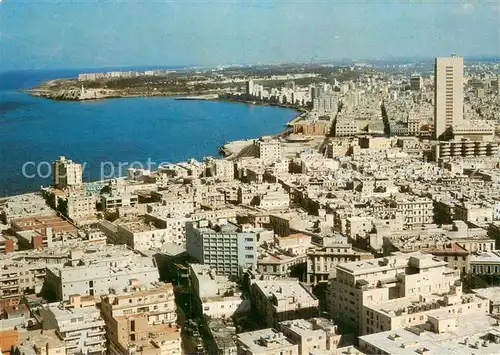 AK / Ansichtskarte Havana_Habana Blick zur Bucht Caleta de San Lazaro und Hafeneinfahrt Fliegeraufnahme Havana Habana