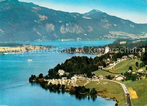 AK / Ansichtskarte St_Wolfgang_Wolfgangsee Campingplatz und Hotel Appesbach Fliegeraufnahme St_Wolfgang_Wolfgangsee