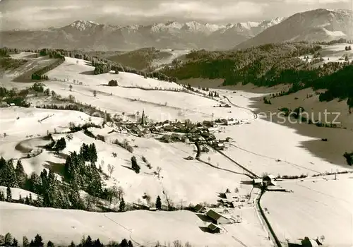 AK / Ansichtskarte Missen_Leutkirch Fliegeraufnahme Missen_Leutkirch