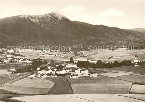 AK / Ansichtskarte Lam_Oberpfalz Fliegeraufnahme mit Osser Lam_Oberpfalz