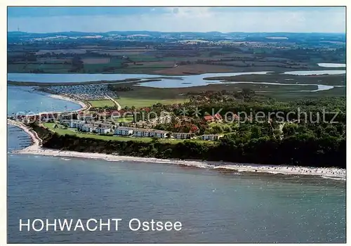 AK / Ansichtskarte Hohwacht_Ostseebad Fliegeraufnahme Hohwacht_Ostseebad