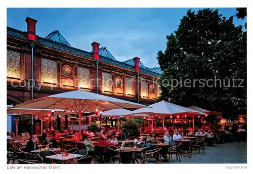 AK / Ansichtskarte Berlin Cafe am Hackeschen Markt Berlin