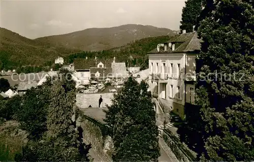 AK / Ansichtskarte Badenweiler Hotel Weisses Haus Thermalkurort im Schwarzwald Badenweiler