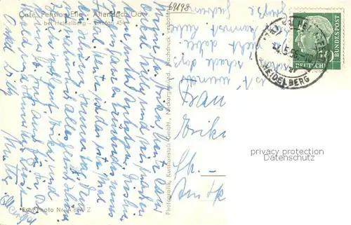 AK / Ansichtskarte Altenbach_Baden Cafe Pension Ella im Odenwald Altenbach_Baden