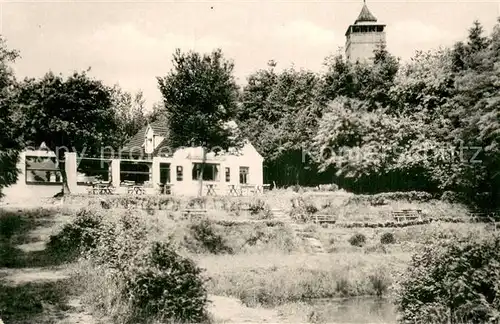 AK / Ansichtskarte Burg__Dithmarschen Aussichtsturm und Cafe Luftkurort 