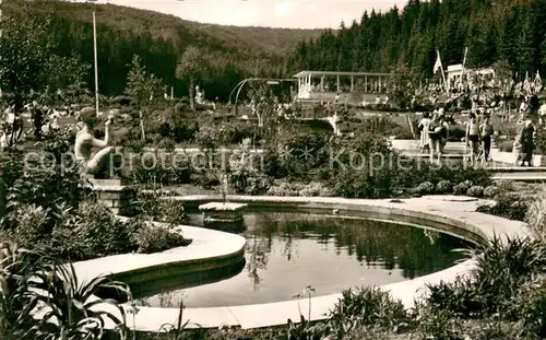AK / Ansichtskarte Heidenheim_Brenz Parkanlagen im Waldbad Heidenheim Brenz