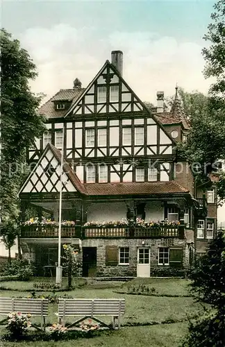 AK / Ansichtskarte Laubach_Hessen Muettergenesungsheim Haus Friedensruh AWO Hessen Laubach Hessen