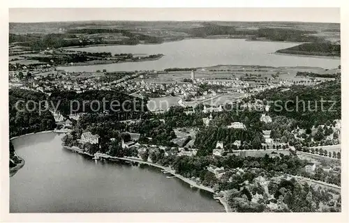 AK / Ansichtskarte Malente Gremsmuehlen Fliegeraufnahme mit Kellersee und Dieksee Malente Gremsmuehlen