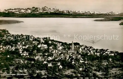 AK / Ansichtskarte ueberlingen_Bodensee Fliegeraufnahme ueberlingen Bodensee
