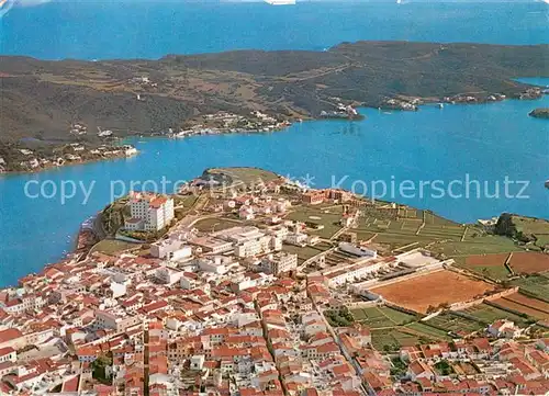 AK / Ansichtskarte Mahon Fliegeraufnahme Mahon