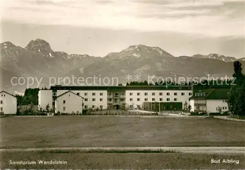 AK / Ansichtskarte Bad_Aibling Sanatorium Wendelstein Bad_Aibling