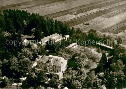 AK / Ansichtskarte Bad_Woerishofen Sanatorium Eichwald Fliegeraufnahme Bad_Woerishofen