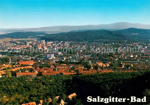AK / Ansichtskarte Salzgitter_Bad Fliegeraufnahme Salzgitter_Bad