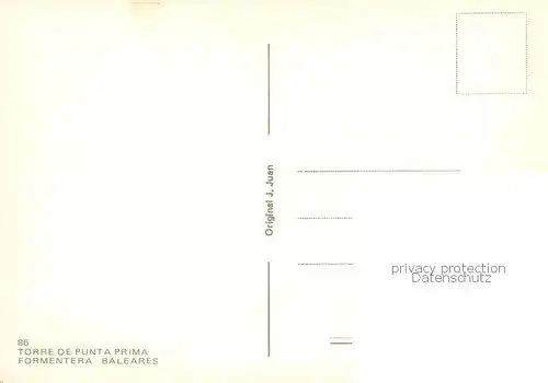 AK / Ansichtskarte Formentera Torre de Punta Prima Formentera