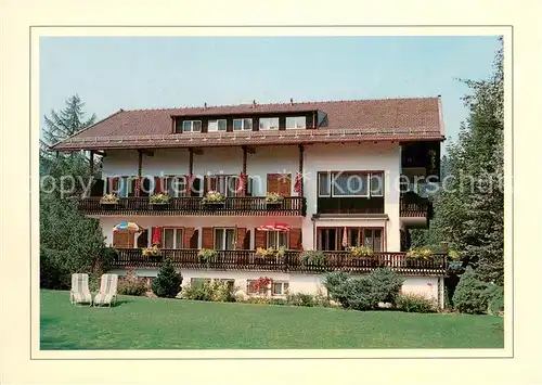 AK / Ansichtskarte Bad_Wiessee Gaestehaus Bacherl Bad_Wiessee