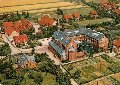 AK / Ansichtskarte Hildesheim Franziskanerkloster Ottbergen Fliegeraufnahme Hildesheim