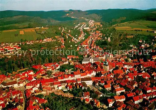 AK / Ansichtskarte Osterode_Harz Fliegeraufnahme Osterode_Harz