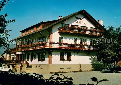 AK / Ansichtskarte Glottertal_Schwarzwald Gasthaus Adler 