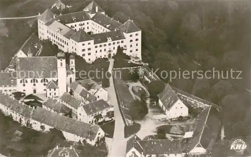 AK / Ansichtskarte Wolfegg Schloss Wolfegg Fliegeraufnahme Wolfegg