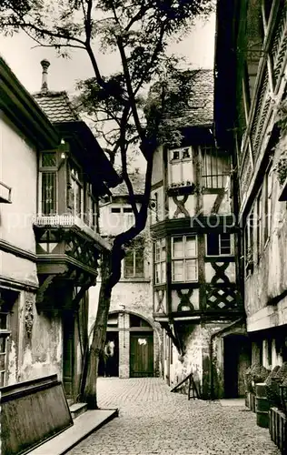 AK / Ansichtskarte Neustadt_Weinstrasse Alter Hof in der Rathausstrasse Neustadt_Weinstrasse