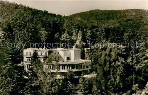 AK / Ansichtskarte Bad_Bergzabern Kur und Parkhotel Fliegeraufnahme Bad_Bergzabern