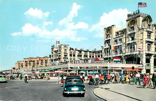 AK / Ansichtskarte Scheveningen Boulevard hoek Palacestraat Scheveningen