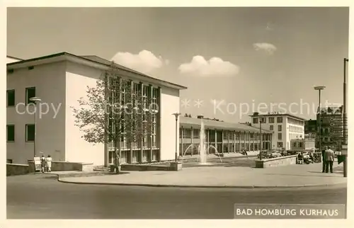 AK / Ansichtskarte Bad_Homburg Kurhaus Bad_Homburg