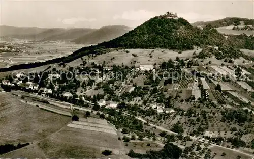 AK / Ansichtskarte Kuessaburg Fliegeraufnahme mit Ruine Kuessaburg Kuessaburg