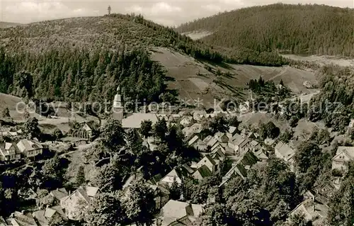 AK / Ansichtskarte Wildemann Oberharz Fliegeraufnahme Wildemann