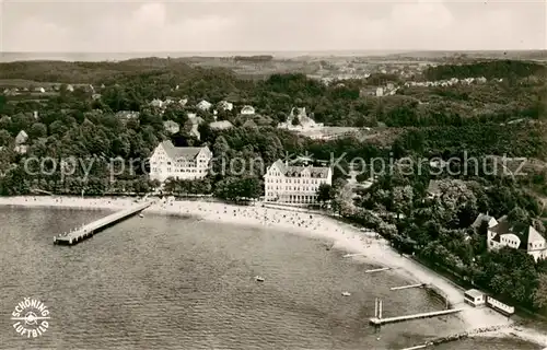 AK / Ansichtskarte Gluecksburg_Ostseebad Fliegeraufnahme Gluecksburg_Ostseebad