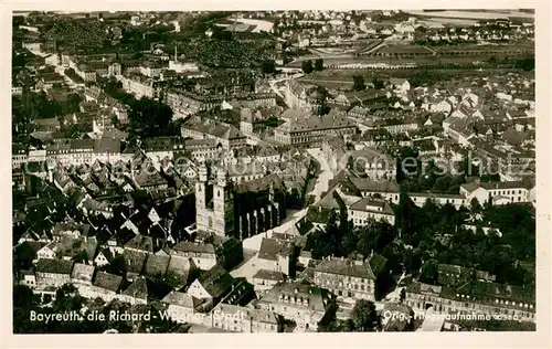 AK / Ansichtskarte Bayreuth Fliegeraufnahme Bayreuth