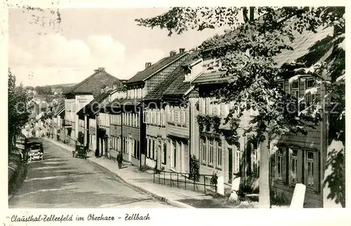 AK / Ansichtskarte Clausthal Zellerfeld Strassenpartie Clausthal Zellerfeld