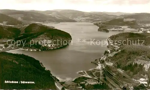 AK / Ansichtskarte Schluchsee Fliegeraufnahme Schluchsee