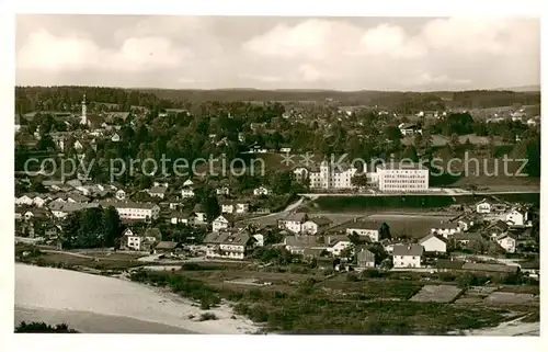 AK / Ansichtskarte Bad_Toelz Fliegeraufnahme mit Staedt Krankenhaus Bad_Toelz