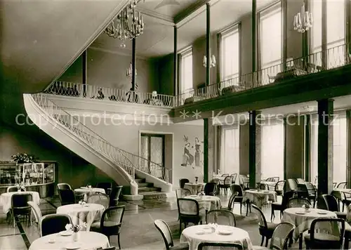 AK / Ansichtskarte Bad_Nauheim Staatliches Kurhaus Kaffee Bad_Nauheim