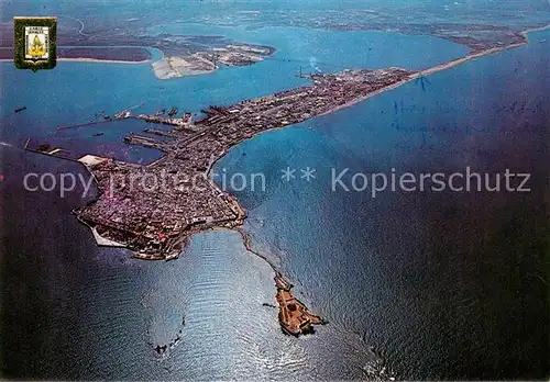 AK / Ansichtskarte Cadiz_Andalucia_ES Vista aerea 