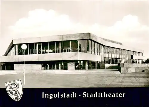AK / Ansichtskarte Ingolstadt_Donau Stadttheater Ingolstadt_Donau