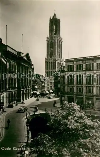 AK / Ansichtskarte Utrecht Oude Gracht Utrecht